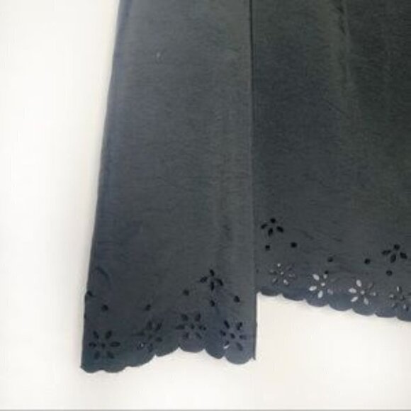 Paule Ka jacket black laser cut magnetic closure lightweight size 6 - Picture 4 of 8